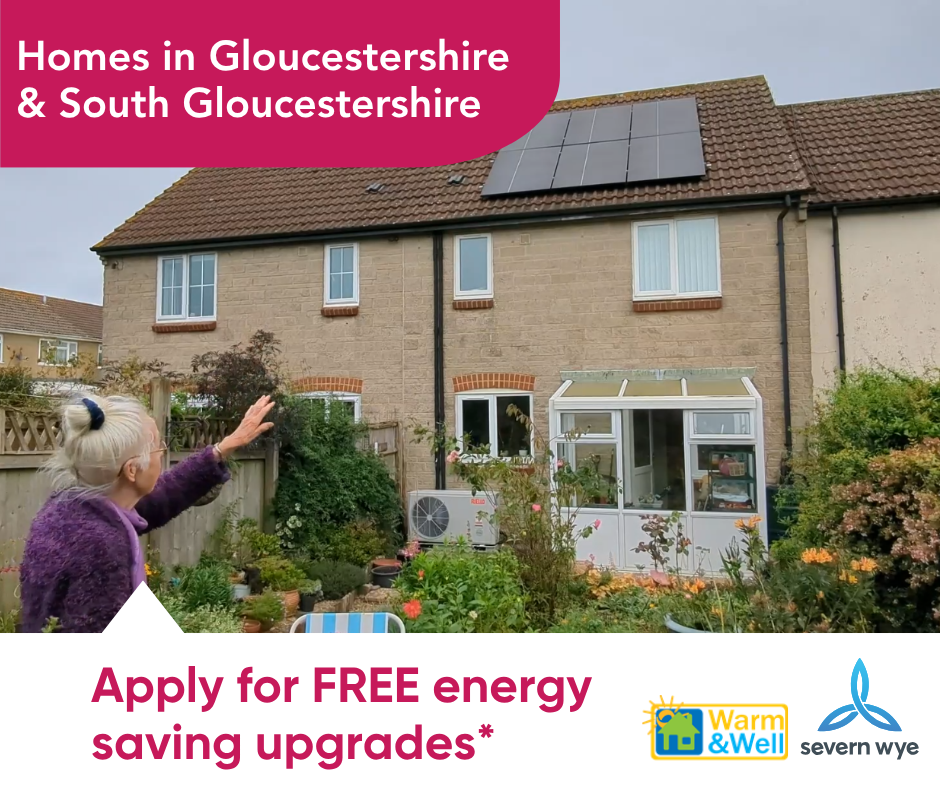 Warm Homes Local Grant scheme. www.severnwye.org.uk/upgrade
